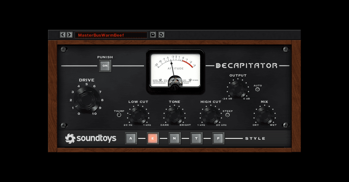 Decapitator by Soundtoys